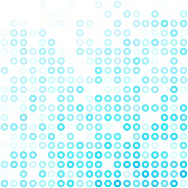 Mavi çörek arka plan, yaratıcı tasarım şablonları