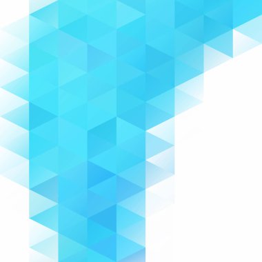 Mavi Izgara Mozaik Arkaplan, Yaratıcı Tasarım Şablonları