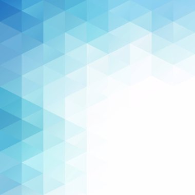 Mavi Izgara Mozaik Arkaplan, Yaratıcı Tasarım Şablonları