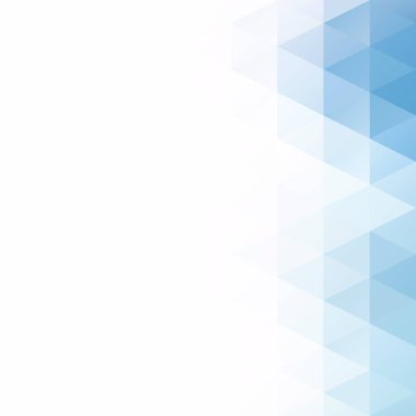 Mavi Izgara Mozaik Arkaplan, Yaratıcı Tasarım Şablonları