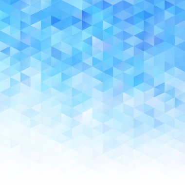 Mavi Izgara Mozaik Arkaplan, Yaratıcı Tasarım Şablonları