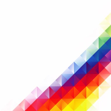 Renkli Izgara Mozaik Arkaplanı, Yaratıcı Tasarım Şablonları