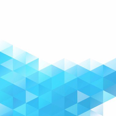 Mavi Izgara Mozaik Arkaplan, Yaratıcı Tasarım Şablonları