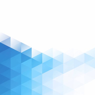 Mavi Izgara Mozaik Arkaplan, Yaratıcı Tasarım Şablonları