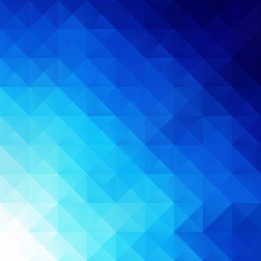 Mavi Izgara Mozaik Arkaplan, Yaratıcı Tasarım Şablonları