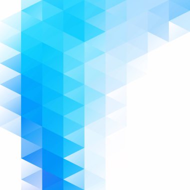 Mavi Izgara Mozaik Arkaplan, Yaratıcı Tasarım Şablonları