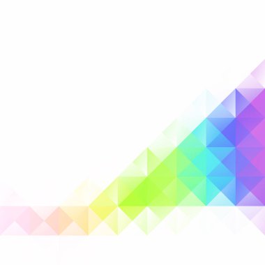 Renkli Izgara Mozaik Arkaplanı, Yaratıcı Tasarım Şablonları