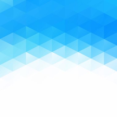 Mavi Izgara Mozaik Arkaplan, Yaratıcı Tasarım Şablonları