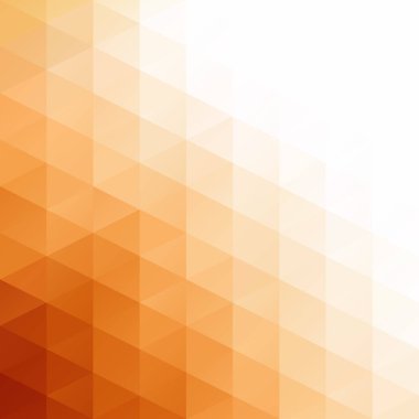 Turuncu Izgara Mozaik Arkaplan, Yaratıcı Tasarım Şablonları