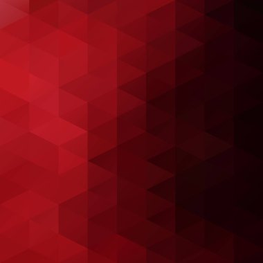 Kırmızı kılavuz Mozaik arka plan, yaratıcı tasarım şablonları