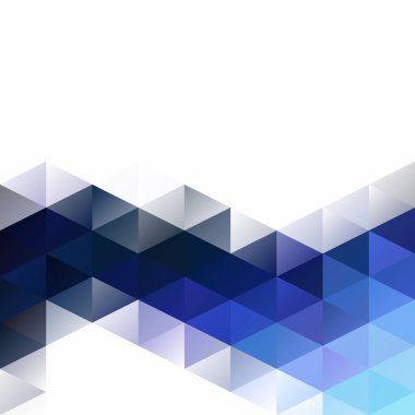 Mavi Izgara Mozaik Arkaplan, Yaratıcı Tasarım Şablonları