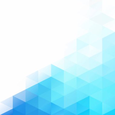 Mavi Izgara Mozaik Arkaplan, Yaratıcı Tasarım Şablonları