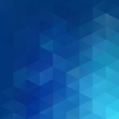 Mavi Izgara Mozaik Arkaplan, Yaratıcı Tasarım Şablonları