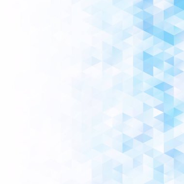 Mavi Izgara Mozaik Arkaplan, Yaratıcı Tasarım Şablonları