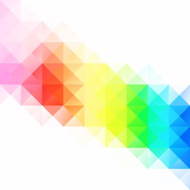 Renkli Izgara Mozaik Arkaplanı, Yaratıcı Tasarım Şablonları