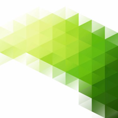 Yeşil Izgara Mozaik Arkaplan, Yaratıcı Tasarım Şablonları