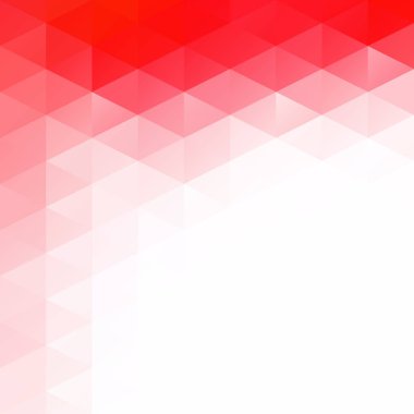 Kırmızı kılavuz Mozaik arka plan, yaratıcı tasarım şablonları