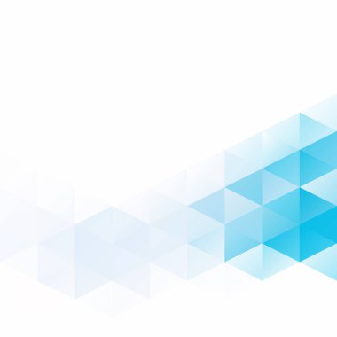 Mavi Izgara Mozaik Arkaplan, Yaratıcı Tasarım Şablonları