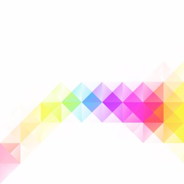 Renkli Izgara Mozaik Arkaplanı, Yaratıcı Tasarım Şablonları