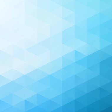 Mavi Izgara Mozaik Arkaplan, Yaratıcı Tasarım Şablonları