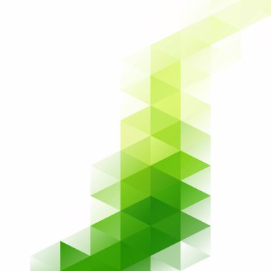 Yeşil Izgara Mozaik Arkaplan, Yaratıcı Tasarım Şablonları