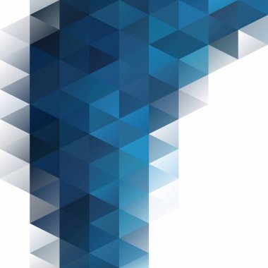 Mavi Izgara Mozaik Arkaplan, Yaratıcı Tasarım Şablonları