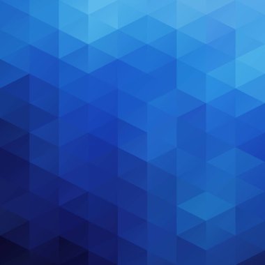 Mavi Izgara Mozaik Arkaplan, Yaratıcı Tasarım Şablonları