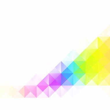 Renkli Izgara Mozaik Arkaplanı, Yaratıcı Tasarım Şablonları