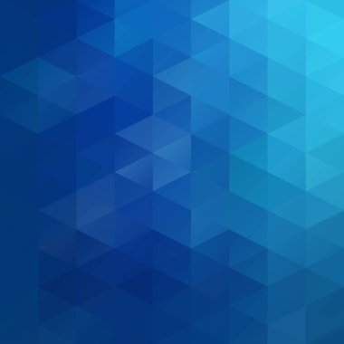 Mavi Izgara Mozaik Arkaplan, Yaratıcı Tasarım Şablonları