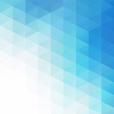 Mavi Izgara Mozaik Arkaplan, Yaratıcı Tasarım Şablonları