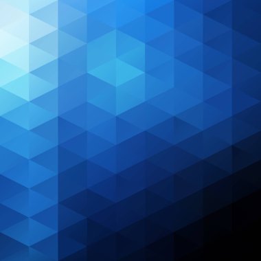 Mavi Izgara Mozaik Arkaplan, Yaratıcı Tasarım Şablonları