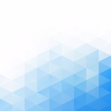 Mavi Izgara Mozaik Arkaplan, Yaratıcı Tasarım Şablonları