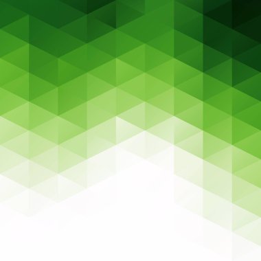 Yeşil Izgara Mozaik Arkaplan, Yaratıcı Tasarım Şablonları