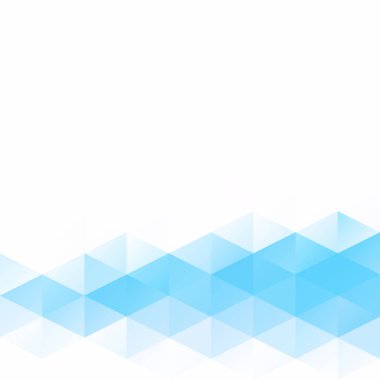 Mavi Izgara Mozaik Arkaplan, Yaratıcı Tasarım Şablonları