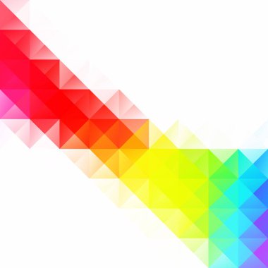 Renkli Izgara Mozaik Arkaplanı, Yaratıcı Tasarım Şablonları