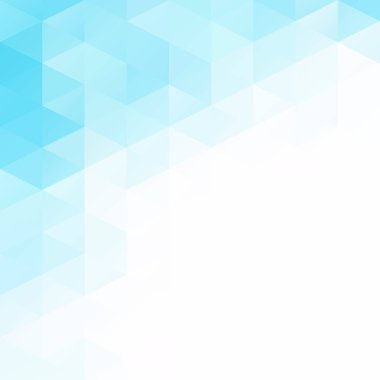 Mavi Izgara Mozaik Arkaplan, Yaratıcı Tasarım Şablonları