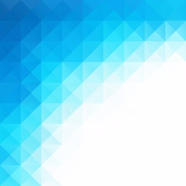 Mavi Izgara Mozaik Arkaplan, Yaratıcı Tasarım Şablonları