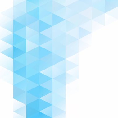 Mavi Izgara Mozaik Arkaplan, Yaratıcı Tasarım Şablonları