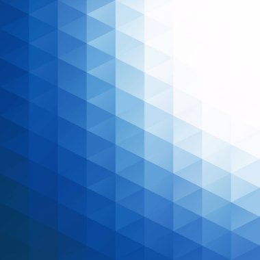 Mavi Izgara Mozaik Arkaplan, Yaratıcı Tasarım Şablonları