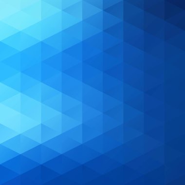 Mavi Izgara Mozaik Arkaplan, Yaratıcı Tasarım Şablonları