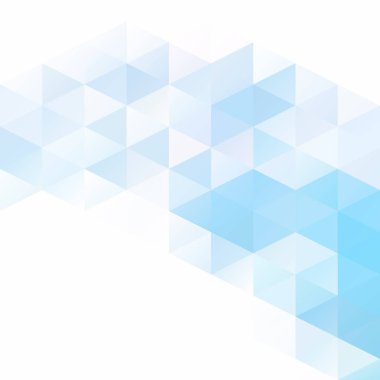 Mavi Izgara Mozaik Arkaplan, Yaratıcı Tasarım Şablonları