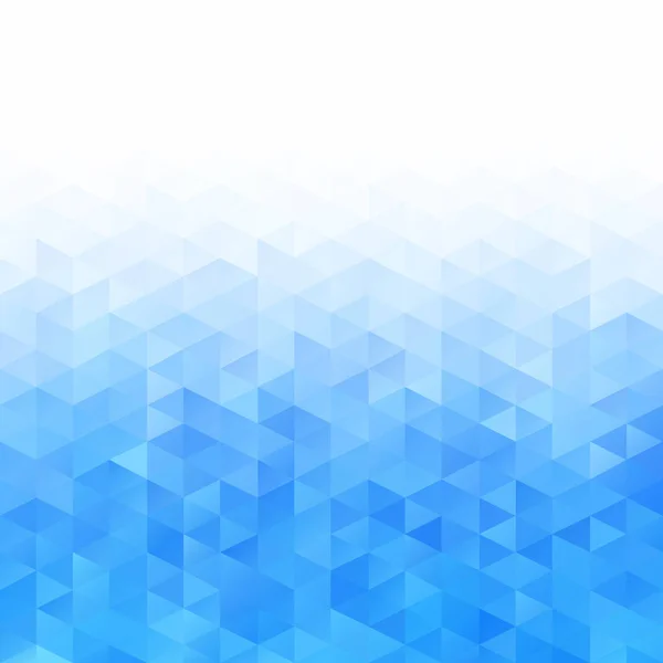 Blue Grid Mozaïek Achtergrond Creatief Ontwerp Templates — Stockvector