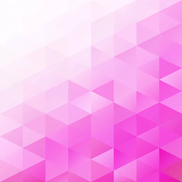 Růžová Mřížka Mozaika Pozadí Creative Design Šablony — Stockový vektor