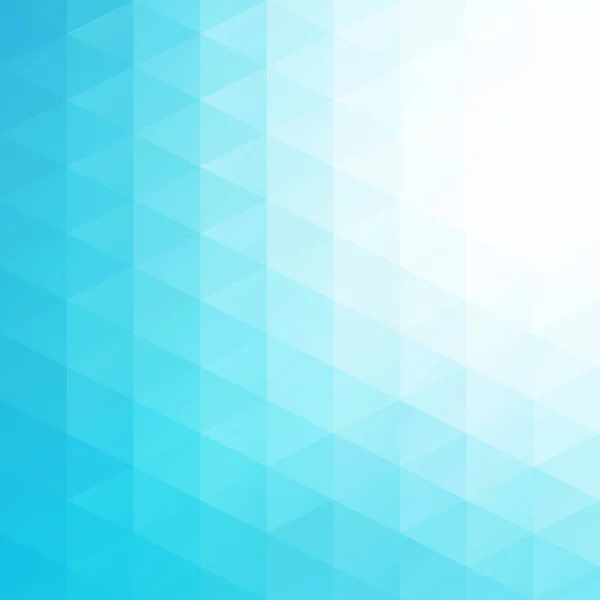 Blue Grid Mosaic Background Creative Design Template — 스톡 벡터