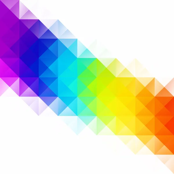 Renkli Izgara Mozaik Arkaplanı Yaratıcı Tasarım Şablonları — Stok Vektör