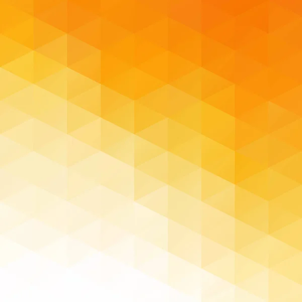 Orange Grid Mosaic Hintergrund Kreative Design Vorlagen — Stockvektor