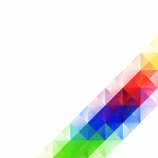 Kolorowe Tło Mozaiki Siatki Kreatywne Szablony Wzornictwa — Wektor stockowy