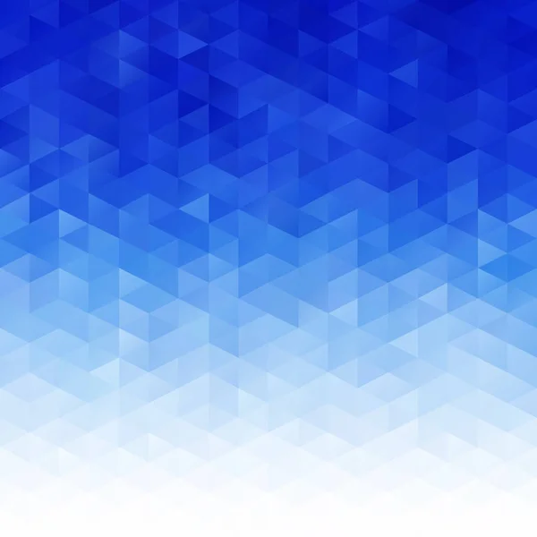 Blauer Grid Mosaik Hintergrund Kreative Design Vorlagen — Stockvektor