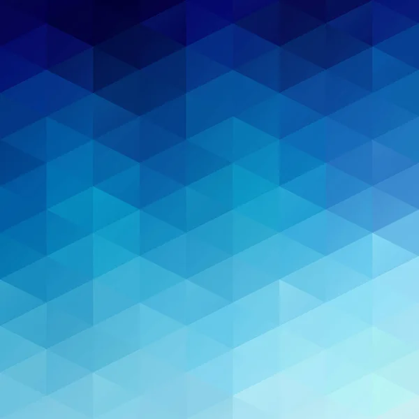 Blauer Grid Mosaik Hintergrund Kreative Design Vorlagen — Stockvektor