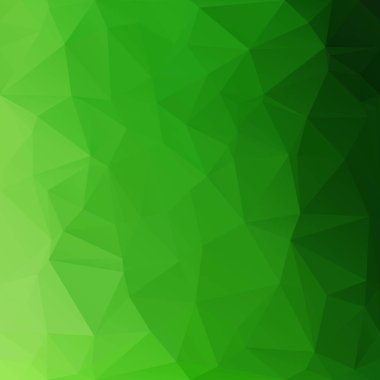 Yeşil Çokgen Mozaik Arkaplan, Yaratıcı Tasarım Şablonları